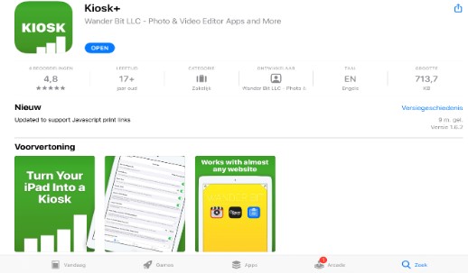 Apple Kiosk+ app download