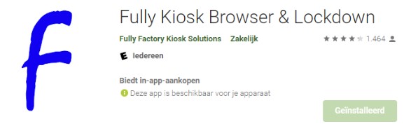 Fully Kiosk Browser and Lockdown